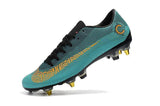 Nike Mercurial Vapor XII PRO SG Blue Gold - TraShoes