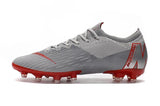 NIKE Mercurial Superfly VI 360 Elite AG High Low Silver Red - TraShoes
