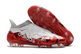 Adidas X 17+ Purechaos FG Soccer Cleats White Solar Red - TraShoes