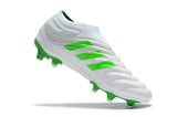 Adidas Copa 19+ FG White Green - TraShoes