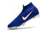 NIKE Mercurial Superfly VI 360 Elite FG Blue White Orange Lining - TraShoes