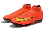 NIKE Mercurial Superfly VI 360 Elite FG Orange Yellow - TraShoes