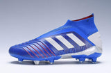 Adidas Predator 19.1 FG Blue Red Without Laces - TraShoes