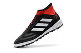 New Adidas Predator TF Primeknit Soccer Cleats Shoes Black White Red