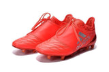 Adidas X 16+ Purechaos FG Soccer Cleats Ground Red Silver - TraShoes