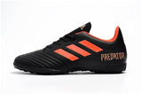 New Adidas Predator TF Soccer Cleats Shoes Black Orange