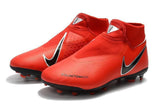 Nike Phantom Vision Elite DF FG Soccer Cleats Orange Black - TraShoes