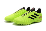 New Adidas Predator TF Soccer Cleats Shoes Green Black Orange