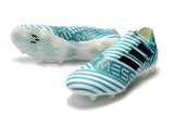 New Adidas Nemeziz FG Agility TPU Soccer Cleats Shoes Blue White