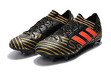 New Adidas Nemeziz Messi FG Soccer Cleats Shoes Black Orange Gold