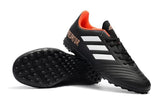 New Adidas Predator TF Soccer Cleats Shoes Black White Orange