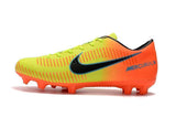 Nike Mercurial Vapor X FG Soccer Cleats Yellow Orange Green - TraShoes