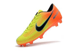 Nike Mercurial Vapor X FG Soccer Cleats Yellow Orange Green - TraShoes