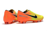 Nike Mercurial Vapor X FG Soccer Cleats Yellow Orange Green - TraShoes