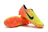 Nike Mercurial Vapor X FG Soccer Cleats Yellow Orange Green - TraShoes