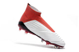 New Adidas Predator 19.1 FG Soccer Cleats Shoes Red Black White