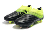 Adidas Copa 19+ FG Black Yellow Green - TraShoes