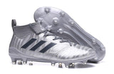 Adidas ACE 17.1 Magnetic Control FG Soccer Cleats Silver Metallic - TraShoes