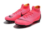 Nike Mercurial Superfly VI Elite FG Pink Black - TraShoes