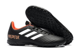 New Adidas Predator TF Soccer Cleats Shoes Black White Orange