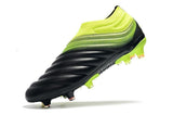 Adidas Copa 19+ FG Black Yellow Green - TraShoes