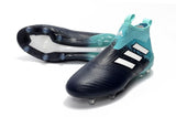 Adidas ACE FG Soccer Cleats Shoes Blue Skyblue White