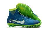 Nike Mercurial Superfly V Neymar AG Soccer Cleats Blue White Volt - TraShoes