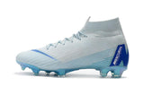 NIKE Mercurial Superfly VI 360 Elite FG Light Blue Nike Blue - TraShoes