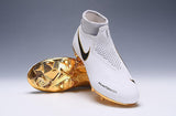 Nike Phantom VSN Elite DF FG White Gold Limited Edition - TraShoes