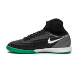 Nike MagistaX Proximo II DF IC Soccer Shoes Black Green White CoolGrey - TraShoes