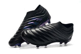 Adidas Copa 19+ FG Black Blue - TraShoes