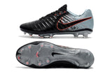 Nike Tiempo Legend VII FG Soccer Cleats Black Light Almory Blue - TraShoes