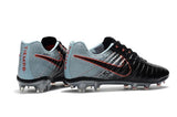 Nike Tiempo Legend VII FG Soccer Cleats Black Light Almory Blue - TraShoes