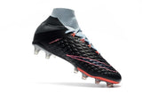 Nike Hypervenom Phantom III DF FG Soccer Cleats Black Pink Army Blue - TraShoes