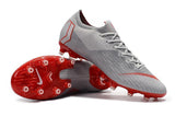 NIKE Mercurial Superfly VI 360 Elite AG High Low Silver Red - TraShoes