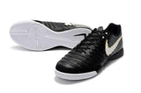 Nike TiempoX Ligera IV IC Indoor Soccer Shoes CY0037 Black/White/Black - TraShoes