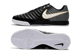 Nike TiempoX Ligera IV IC Indoor Soccer Shoes CY0037 Black/White/Black - TraShoes