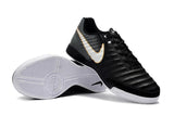Nike TiempoX Ligera IV IC Indoor Soccer Shoes CY0037 Black/White/Black - TraShoes