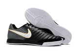 Nike TiempoX Ligera IV IC Indoor Soccer Shoes CY0037 Black/White/Black - TraShoes