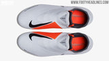 Nike Phantom Vision Elite DF FG Soccer Cleats White Orange Black - TraShoes