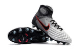 Nike Magista obra II FG White Black Red - TraShoes