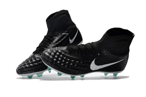 Nike Magista obra II FG Black White - TraShoes