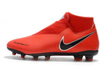 Nike Phantom Vision Elite DF FG Soccer Cleats Orange Black - TraShoes