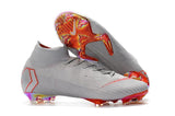 NIKE Mercurial Superfly VI 360 Elite FG Grey Pink - TraShoes