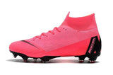 Nike Mercurial Superfly VI Elite FG Pink Black - TraShoes