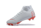 NIKE Mercurial Superfly VI 360 Elite FG Grey Red - TraShoes