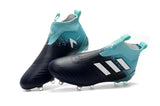 Adidas ACE FG Soccer Cleats Shoes Blue Skyblue White