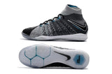 Nike HypervenomX Proximo II DF IC HP30021 WolfGrey/Black/ChlorineBlue - TraShoes