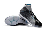 Nike HypervenomX Proximo II DF IC HP30021 WolfGrey/Black/ChlorineBlue - TraShoes