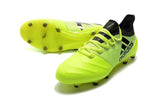 New Adidas fluorescent FG TPU Soccer Cleats Shoes Green Black